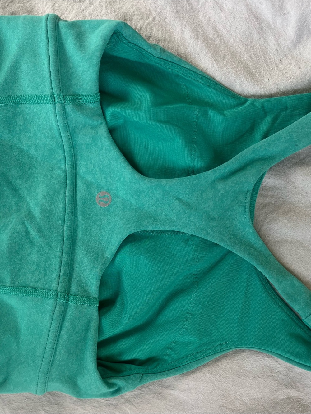 lululemon athletica Teal Racerback Sports Bra